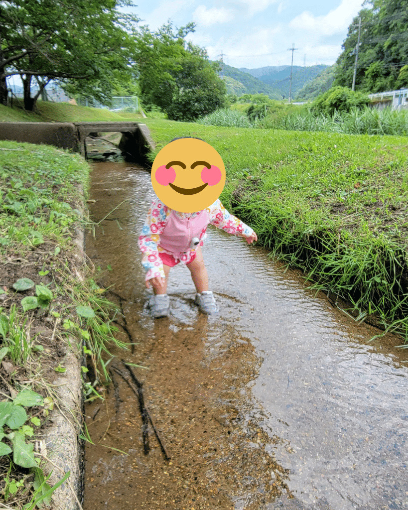 じゃぶじゃぶ水路がおすすめ